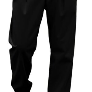 JMIERR Men’s Pleated Pants Elastic Waist Wide Leg Casual Dress Pants