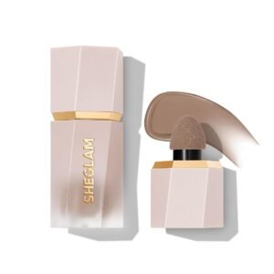 SHEGLAM Sun Sculpt Cool Toned Liquid Contour Stick Long Lasting Cream Bronzer Makeup – 01 Soft Tan