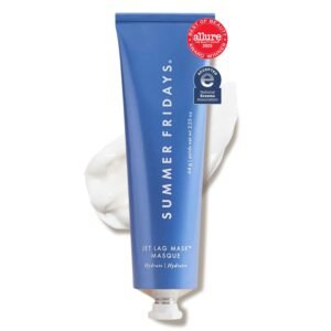 Summer Fridays Jet Lag Mask – Hydrating Face Moisturizer + Mask – Enriched with Hyaluronic Acid, Niacinamide, Glycerin + Antioxidants Helps Nourish Skin for a Renewed + Radiant Complexion (2.25 Oz)
