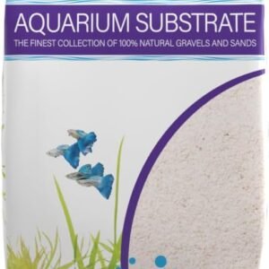 Aqua Natural Sugar White Sand 10lb Substrate for aquascaping, Aquariums, vivariums and terrariums