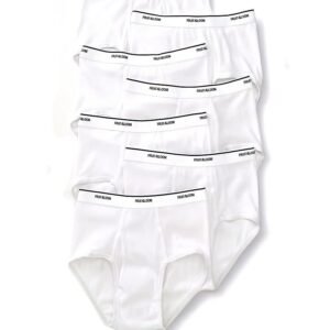 Fruit of the Loom Men’s Basic White Brief Multipack