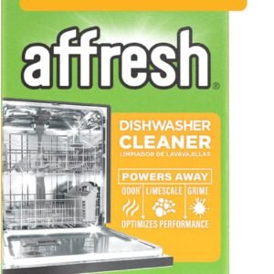 Affresh Dishwasher Cleaner, Helps Power Away Odor Causing Bacteria, Limescale, Mineral Deposits & Grime Inside Pump, Tub & Hoses, 6 Tablets, 6 Month Supply