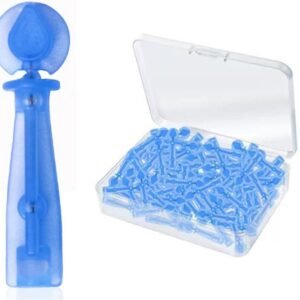 50 Pack Disposable Blackhead Remover Tools, 50 Count Professional Acne & Blemish Extractor Set for Whitehead, Comedone, Pimple Removal – Salon & Home Use