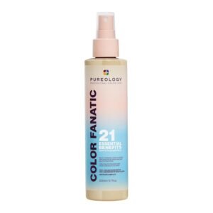 Pureology Color Fanatic Multi-Tasking Leave-In Spray – Detangling & Frizz Control, 21 Benefits for All Hair Types, Heat Protection, Infused with Coconut & Camellia Oils, Color Safe, Vegan