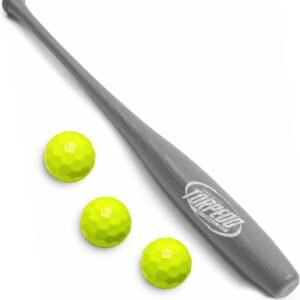 BLITZBALL Torpedo Set – Includes (3) Official Brand Balls & (1) Torpedo Bat – Made in USA