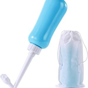 Portable Bidet Travel Large Capacity 450ml(15oz) Personal Toilet Handheld Blue