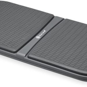 Gaiam Evolve Balance Board Standing Desk, Anti Fatigue Wobble Board for Home Office, Physical Therapy, Exercise Equipment, Stability Rocker for Constant Movement, Increase Focus, Floor Mat Alternative