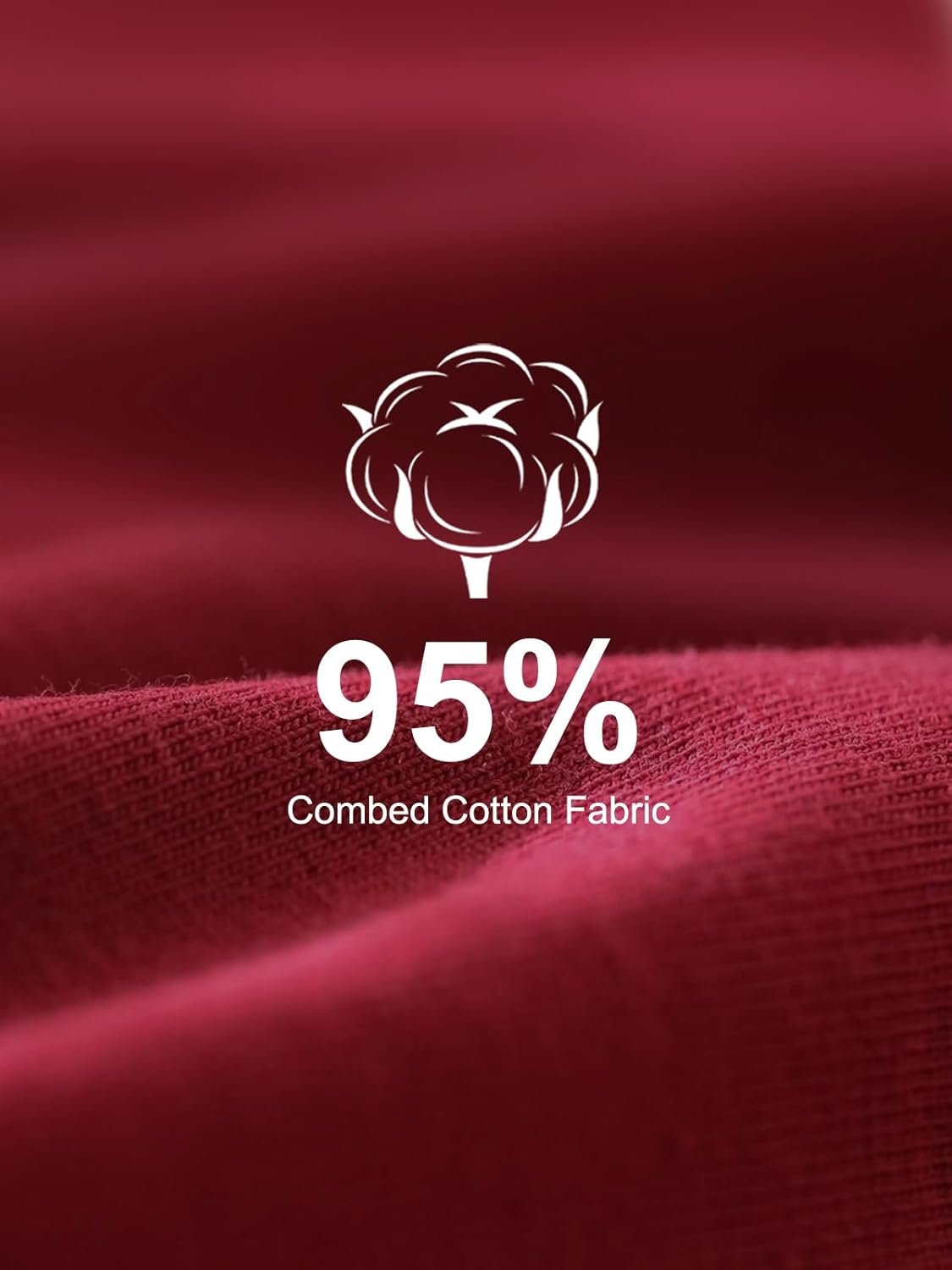 Vevmon Cotton Underwear for Women High Waisted Full Coverage Briefs Soft Ladies Panties 5 Pack - Image 2