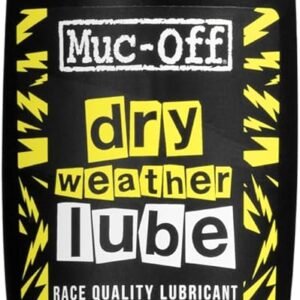 Muc-Off Bio Dry Bike Chain Lube with Microfiber Cloth | Wax-Based Formula for Smooth Gear Shifts | Creates Protective Layer and Reduces Friction