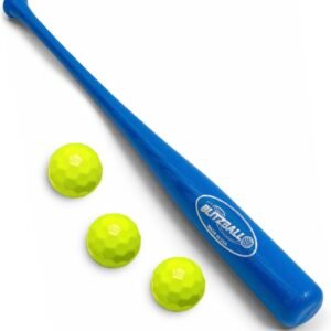 BLITZBALL Starter Pack – Includes (3) Official Brand Balls & (1) Power Bat – Made in USA
