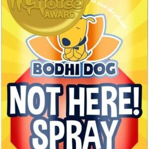 Bodhi Dog Not Here Spray – Trains Pets Where Not To Pee – Dog & Puppy Potty Training Spray to Stop Marking & Urinating Indoors or Outdoors – Safe for Furniture, Carpet & Floors – Made in USA (8 Fl Oz)