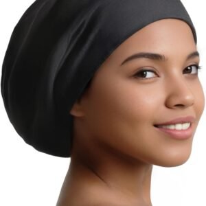 Joyhabit Silk Bonnet for Sleeping | Hair Shine & Friction Care Soft Skin-Friendly, Adjustable, Fits All Hair Types