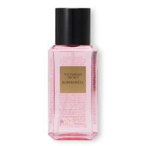 Victoria’s Secret Bombshell Mini Fragrance Mist, Notes of Purple Passion Fruit, Shangri-La Peony & Vanilla Orchid, Travel Size Body Spray for Women (2.5 oz)