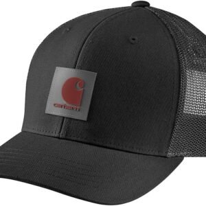 Carhartt Men’s Rugged Flex Twill Mesh-Back Logo Patch Cap