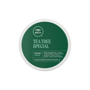 Tea Tree Shaping Cream, Hair Styling Cream, Long-Lasting Hold, Matte Finish, For All Hair Types