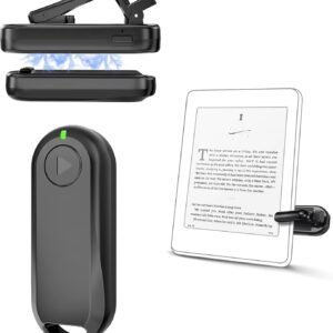 CoBak Remote Control Page Turner for Kindle Paperwhite Ipad Reading Kobo Comics/Novels Tablets Taking Photos Camera Video Recording Remote Triggers, Ultra-Long-Lasting Page Turner