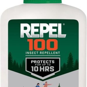 Repel 100 Insect Repellent, 4 Ounces, With DEET, 10-Hour Protection Long-Lasting Insect Repellent Pump Spray Repels Mosquitoes, Ticks, Gnats, Biting Flies, Chiggers And Fleas