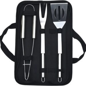 BBQ Grill BBQ Accessories, Stainless Steel Grill Tools Grilling Accessories Grill Set Barbecue Grill Accessories for Outdoor Grill, BBQ Tools Grill Utensils Grilling Tools