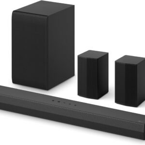 LG S40TR 4.1 ch. Home Theater Soundbar with Rear Surround Speakers and Wireless Subwoofer, Wow Interface, Dolby Audio, AI Sound Pro, Amazon Exclusive