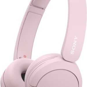 Sony WH-CH520 Wireless Headphones Bluetooth On-Ear Headset with Microphone and up to 50 Hours Battery Life with Quick Charging, Pink