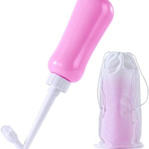 Portable Bidet Travel Large Capacity 450ml(15oz) Personal Toilet Handheld Pink