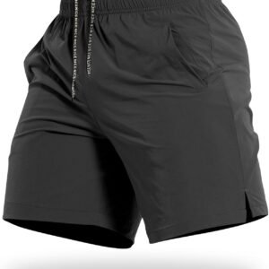 CANGHPGIN Mens Workout Athletic Shorts 7 inch / 5 inch Quick Dry Running Shorts Men Lightweight Sports Gym Shorts with Pocket