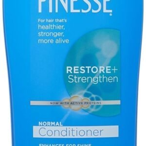 FINESSE Restore + Strengthen Normal Conditioner, 24 oz, Moisturize & Repair Dry or Damaged Hair for Soft, Healthy Looking Hair