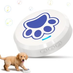 ChunHee Dog Training Bells for Door – Dog Door Bell for with 36 Custom Sounds | Dog Bell for Door Potty Training | Chew-Proof & Adjustable Volume (0-115dB) | Teach Puppies to Signal to Go Outside