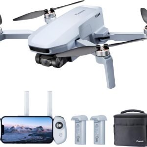 Potensic ATOM SE GPS Drone with 4K EIS Camera, Under 249g, 62 Mins Flight, 4KM FPV Transmission, Brushless Motor, Max Speed 16m/s, Auto Return, Lightweight and Foldable Drone for Adults Beginner