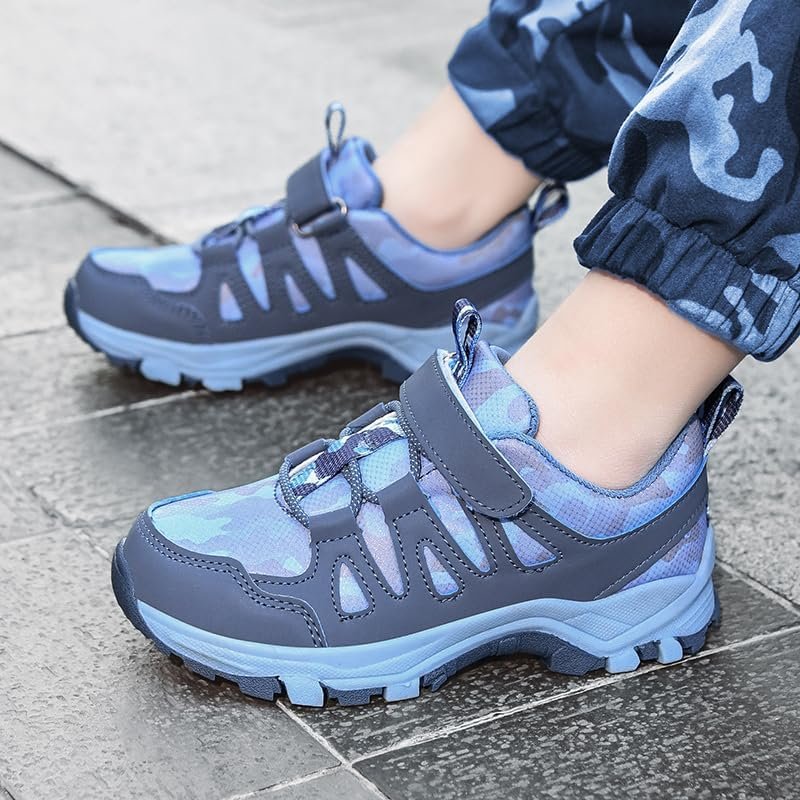 EGMPDA Boys Girls Shoes Kids Tennis Sneakers Walking Athletic Running Breathable Fitness Cross Training Fashion Lightweight Breathable for Toddler/Little Kid/Big Kid - Image 2