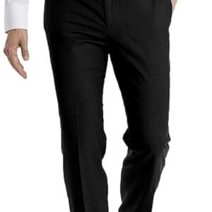 Calvin Klein Men’s Modern Fit Dress Pants | Suit Pants for Men | Performance Stretch Fabric, Flat Front, Ready-to-Wear