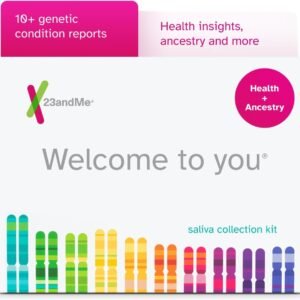 23andMe Health + Ancestry Service: DNA Test Kit, FDA-Authorized Reports, Genetic Test, Health Predispositions, Carrier Status, Family Tree (Before You Buy See Important Test Info Below)