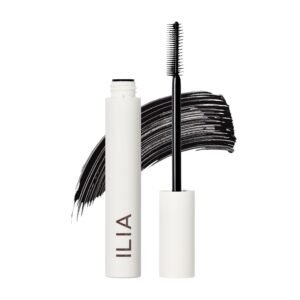 ILIA – Limitless Lash Mascara | Lightweight, Nourishing, Lengthening, Lifting | Flake + Smudge-Resistant | Non-Toxic, Cruelty-Free, Ophthalmologist-Tested, Safe For Sensitive Eyes (Soft Black)