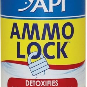 API AMMO-LOCK Freshwater and Saltwater Aquarium Ammonia Detoxifier 16-Ounce Bottle