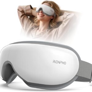 RENPHO Mothers Day Gifts for Women, Eye Massager with Heat, FSA Eligible HSA, Eye Mask for Migraine Relief, Birthday Gifts for Men Mom Her, Sleep Mask for Reduce Strain and Dry Eyes, Eyeris 1
