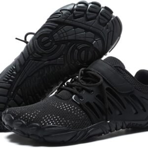 MIFAWA Barefoot Shoes Men Wide Toe Box Zero Drop Water Shoes Men for Gym Workout Minimalist Weightlifting Cross-Trainer Running Hike Grounded Footwear