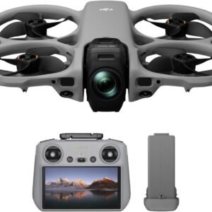 DJI Avata 360 (RC 2), 360° Drone With 1-Inch 8K 360° Imaging for FPV & Aerial Filming, 360° Camera Drone With Propeller Guard. Includes RC 2 With a Built-In Screen for Precise Control
