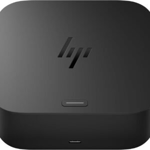 HP USB-C 100W G6 Dock, Future-Proof Design with Ambient LED Lighting and On-Screen Display Notifications, Additional USB-C Ports, Upgraded HDMI 2.1 Port, Upgraded to 120Hz Refresh Rate