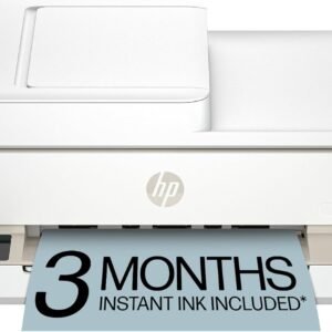 HP Envy 6555e Wireless All-in-One Color Inkjet Printer, Portobello, Print, scan, copy, Duplex printing Best-for-home, 3 month Instant Ink trial included, AI-enabled (714N5A)