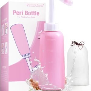 Premium Peri Bottle for Postpartum Care | Upside Down Peri Bottle, Portable Bidet for Perineal Recovery and Cleansing After Birth 12OZ/350ml