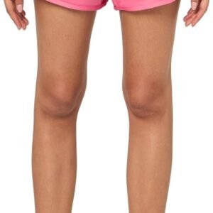 adidas Womens Pacer Essentials Knit High-Rise Shorts Casual Bottoms Casual – Purple