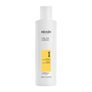 Nioxin System 1 Scalp + Hair Thickening Conditioner for Natural Hair with Light Thinning | Strengthen Against Breakage with Niacinamide & Biotin | Refreshed Scalp with Healthy Shine
