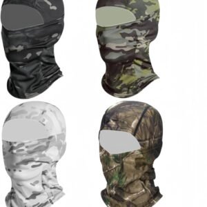 4 Pieces Balaclava Mask Sun Protection Hood Face Cover Full Head Mask for Men and Women for Hunting Fishing Skiing