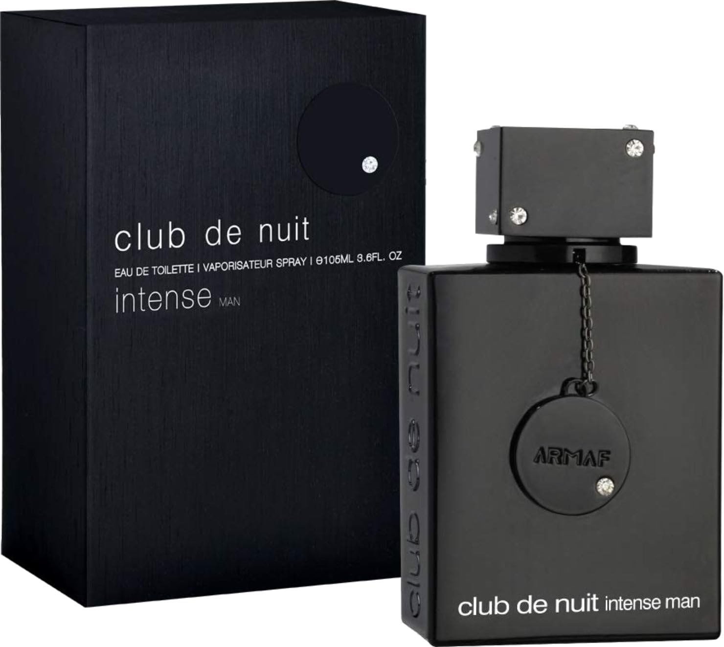 ARMAF club de nuit intense Man EDT Men New in Box, Black , 3.6 Fl Oz - Image 2