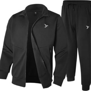 Men’s Tracksuits Mens Sweatsuits 2 Piece Sets Long Sleeve Men Jogging Suits Athletic Workout Sports Outfits Sets