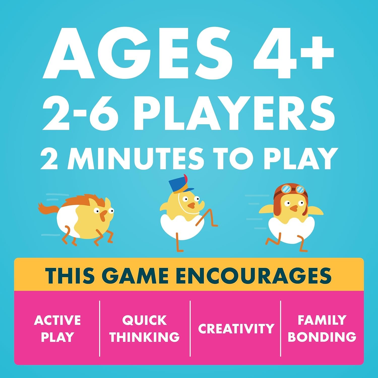 Exploding Kittens Hurry Up Chicken Butt 2-6 Players - Ages 4+ - 2 Minutes to Play - Hot Potato Style Card Game - Fun Card Game, Family Game Night, Creative Kids Game - Image 7