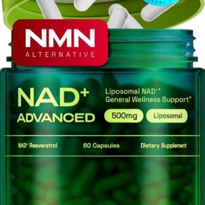 Cata-Kor Liposomal NAD+ Supplement with Resveratrol – NMN Supplement Alternative – Third-Party Tested – Advanced NAD Resveratrol