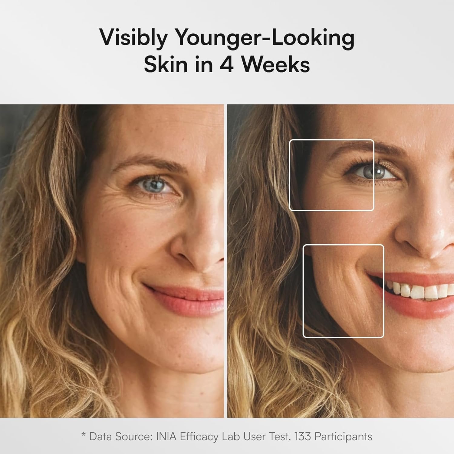 INIA Red Light Therapy Mask for Face, Glow Wireless LED Face Mask Light Therapy with Near-Infrared Red Light (NIR), Rechargeable and Ergonomic Design for Home & Travel - Image 2