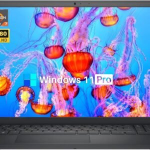 Dell Inspiron 15.6″ FHD Touchscreen Laptop Computer, Windows 11 Pro, AMD Ryzen 7 7730U (8-Core) Processor, 16 GB 3200MHz RAM, 512 GB SSD, LED-Backlit Display, AMD Radeon Graphics, Wi-Fi, HD Webcam