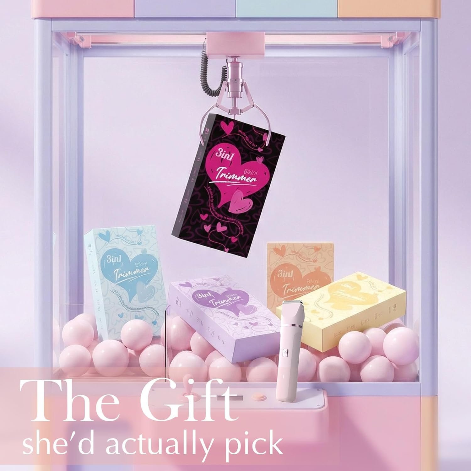 Risina Bikini Trimmer for Women - Painless Electric Razors for Silk Skin,Cordless Body Shaver for Trip,Replaceable Lady Facial Razor, IPX7 Waterproof&Easy Cleaning, Ceramic Blade, Gifts for Women - Image 8